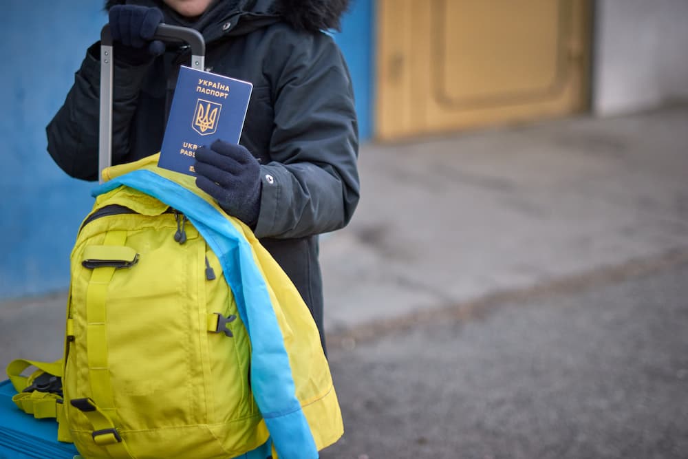 Ayuda a los refugiados ucranianos en Aragon